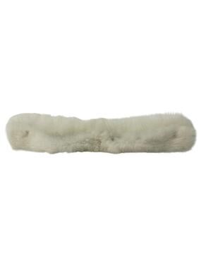 Valextra Cream Fur Accessory #295545V50B